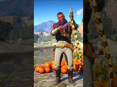 Dramatic Surviving Skills S529 #rdr2 #shorts