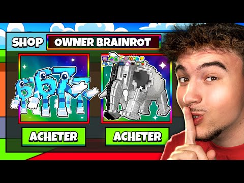 Steal a Brainrot mais je peux avoir les Brainrot CHEATÉ du CRÉATEUR !