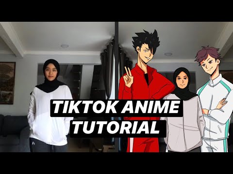 TikTok Anime Drawing Tutorial (Speedpainting) | Fangten