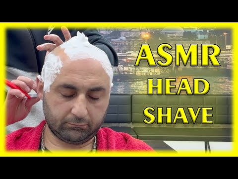 Asmr Head Shave #barbershop