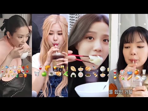 BLACKPINK MUKBANG 🍅🥪 @BLACKPINK @savage_blink_2004 #blackpink #jennie #jisoo #lisa #rosé