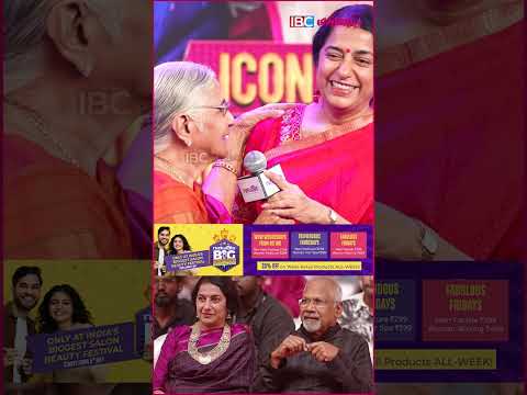 என் கட்டி தங்கம் ஒரு அழகான மணி ரத்தினத்தை கோர்த்து இருக்க🥰 #mothersofindiaawards2025 #suhasini