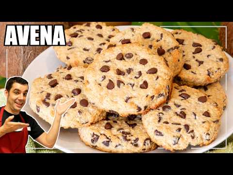 Las GALLETAS mas RICAS y FÁCILES de avena , COOKIES DELICIOSAS