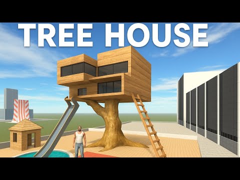 বিশাল ভয়ংকর  ট্রি  হাউস 😱/House Upgrade to TREE HOUSE in Indian Bike Driving 3D 