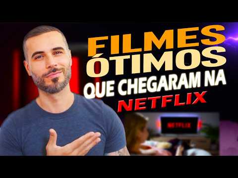 NETFLIX ATUALIZADA : Top Filmes Que CHEGARAM e estão BOMBANDO Na Netflix !