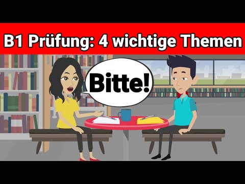 Mündliche Prüfung Deutsch B1 | Gemeinsam etwas planen/Dialog | 4 wichtige Themen | sprechen Teil 3