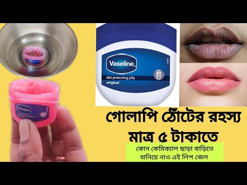 আমার গোলাপি ঠোঁটের রহস্য  / শীতে ঠোঁট ভালো রাখার উপায় / winter lip care