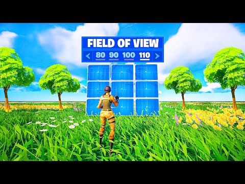 FOV Slider in Fortnite