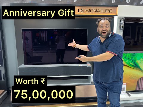 The Most Expensive Oled TV Worth 75Lac