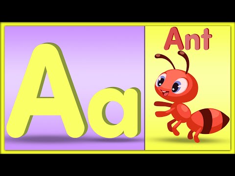 ABC Phonics with THREE Words | Learn Alphabet for Children