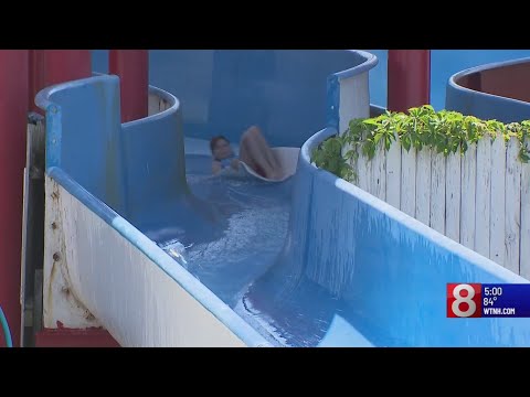 YouTube video thumbnail: Connecticut Trying to Cool off in Extreme Heat