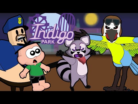 Cebolinha em Indigo Park com Barrys Prison Run do Roblox