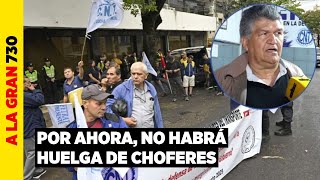 Choferes de colectivo posponen huelga anunciada para el 25 y 26 de septiembre