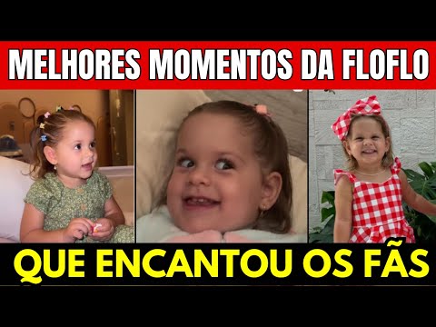 🥰🌺A MELHOR HORA DA FLO FLO COM A VIRGÍNIA E O QUE ELA FEZ SURPREENDE #virginia #mariaflor