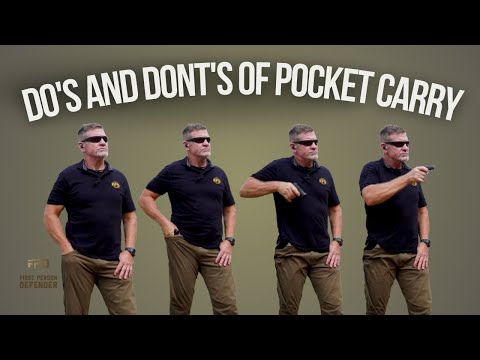 Do’s and Don’ts of Pocket Carry