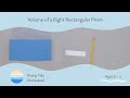 Volume of Rectangular Prisms