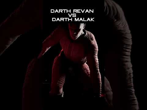 Darth Revan vs Darth Malak | STAR WARS