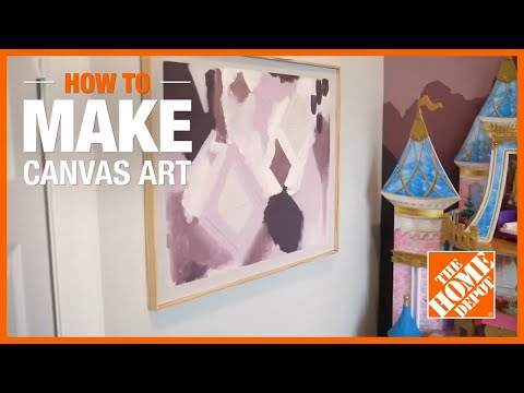 How to Make Canvas Paintings 