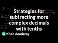 Subtracting Decimals Strategies and Problems