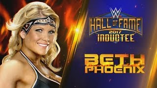 Presentacion de Beth Phoenix al WWE Hall of Fame
