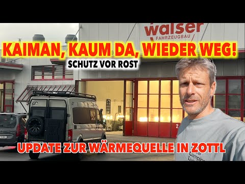 #1261 Kaum zurück, schon wieder weg!  Einer geht am Stock! Rostschutz & HOHLRAUMVERSIEGELUNG KaiMAN