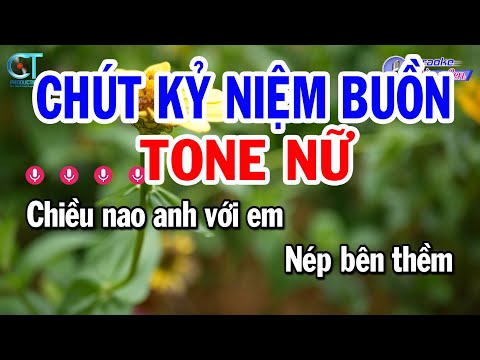 Karaoke Chút Kỷ Niệm Buồn Tone Nữ ( Am ) Nhạc Sống Cha Cha Cha Dễ Ca || Karaoke Đồng Sen