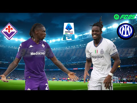 Recupero: Fiorentina vs Inter - Serie A 2024/2025, 14ª Giornata - FC 25