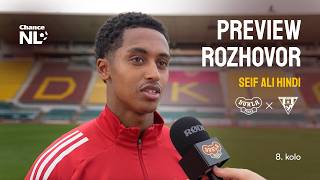 PREVIEW | Seif Ali Hindi před utkáním s Vlašimí