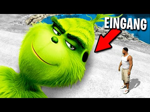 Was ist im KOPF vom GRINCH drin in GTA 5?!🎄🎁