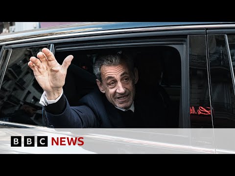 YouTube video thumbnail:  French ex-President Nicolas Sarkozy Goes to Jail 