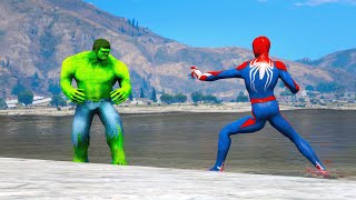 GTA 5 MARVEL SPIDER MAN SUPERHEROES GAME ANIMATION COMPILATION CHAPTER 5
