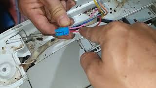 El motor de mi lavadora no arranca/no se mueve