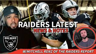 RAIDERS NEWS | TRAINING CAMP: WRAPPED & GAME PREVIEW ft. RAIDERS REPORT's MITCHELL RENZ