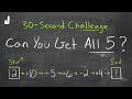 Math Challenge Problem Solving