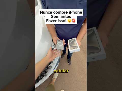 Nunca compre um iphone sem antes verificar isso! Pode te salvar de um prejuízo grande e não sabia!