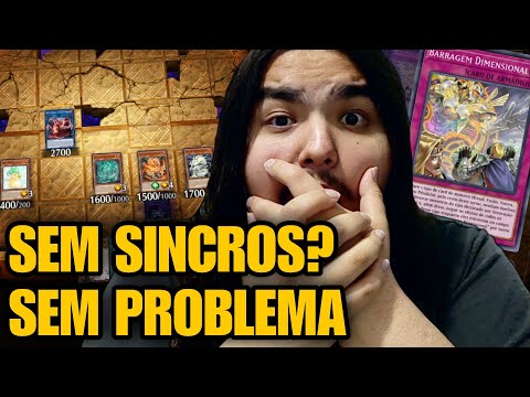 O MELHOR DECK DE YU-GI-OH! VENCE ATÉ SEM FAZER SINCROS EM MASTER DUEL?