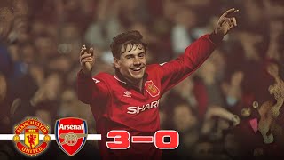 MAN. UNITED VS ARSENAL 3-0 • EPL 1994/1995