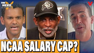 Is Deion Sanders RIGHT OR WRONG about college football salary cap? | THE HERD