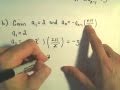 Analyzing Recursive Sequences and Terms
