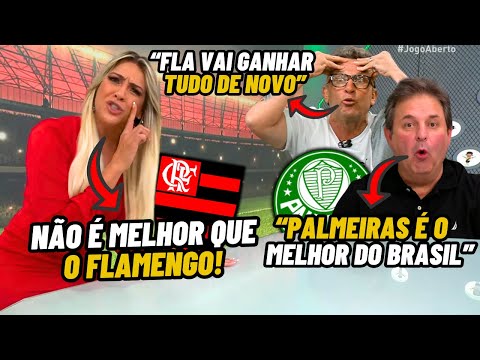 Ulisses Costa COM INVEJA do FLAMENGO mas é ZOADO AO VIVO Renata Fan e Neto falam tudo sobre o MENGÃO