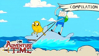Sea Ya Later! | Epic Splash Compilation | Adventure Time | Summer Vibes | Cartoon Network