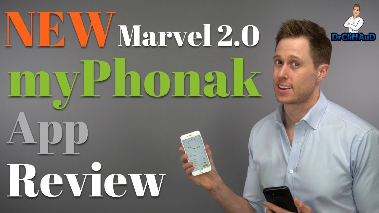 NUEVA reseña de la aplicación myPhonak para teléfonos inteligentes | Audífonos Phonak Marvel 2.0