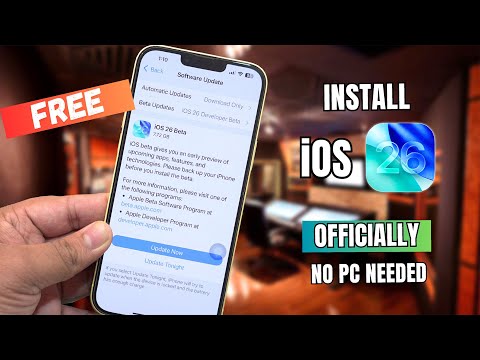 Download And Install iOS 26 Developer Beta FREE OFFICIALLY !