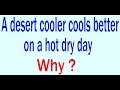 Desert Cooler and Evaporation
