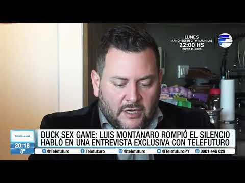 #Exclusivo -  Luis Montanaro rompe el silencio en el caso "Duck Sex Game"