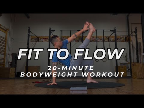 20-min Flow Movement Bodyweight Workout | Core • Mobility • Cardio (Intermediate / Advanced)