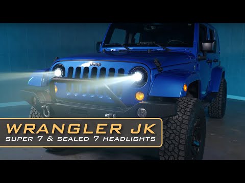 Jeep Wrangler (JK): Super7 Headlights | Morimoto LF515