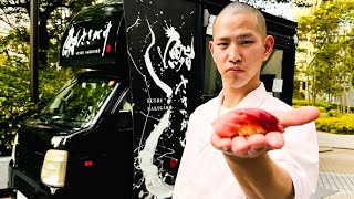 25歳大将の挑戦。一台のキッチンカーから生まれる高級江戸前寿司「魁」