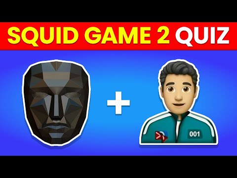 Ultimate Squid Game 2 Quiz 🦑🎮 Thanos, Player 456, Front Man 🔥