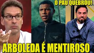 MÍDIA SÃO PAULINA SE REVOLTA COM O RETORNO DE ARBOLEDA E DISPARA: "SEJA HOMEM E FALE A VERDADE"